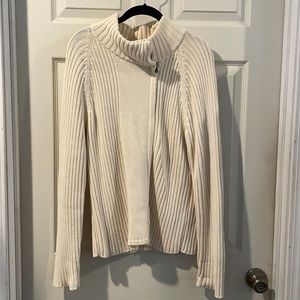 Ralph Lauren Women’s L Cotton Zip Cardigan
